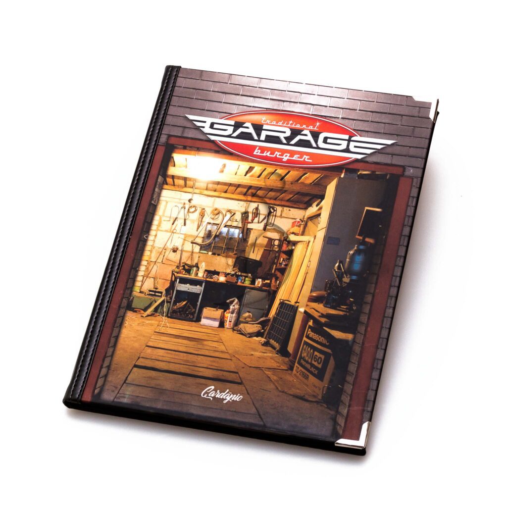 Cardápio Capa Dura Garage Cód: 142733 SLD A4